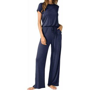 LAINAB Women Summer Casual Plain Loose Jumper